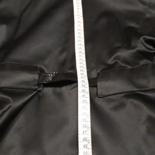 Satin jacket with belt new, size M 38 10, black