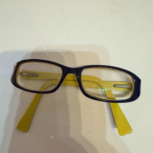 D&P Kids Glasses Number 125 like new, blue and yellow