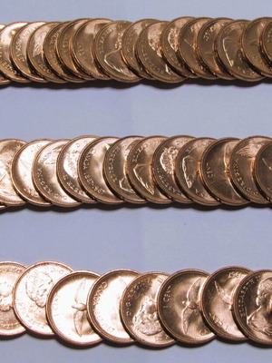 Canada 1967 Penny Roll BU 50 coins new