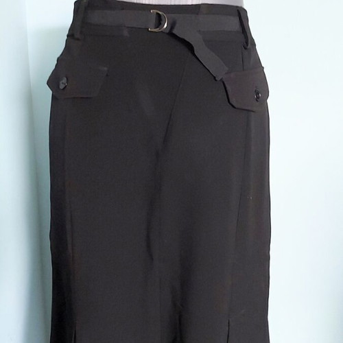 Luxury Black Italian Skirt like new, sizes XL and XXL