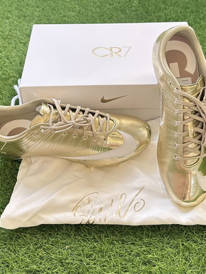 Nike Mercurial Superfly ποδοσφαιρικά παπούτσια καινούργια, μέγεθος 44, χρυσαφί