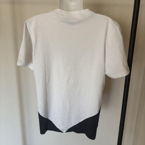 Adidas short-sleeve shirt like new, size S, black and white