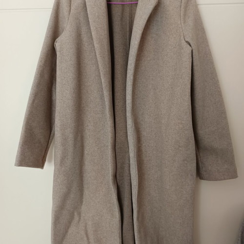 Zara trench coat beige size medium new