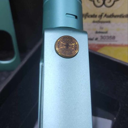 DotSquonk Tiffany Blue Limited Release Mechanical Box Mod like new