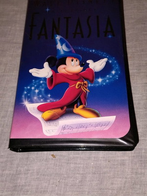 Fantasia VHS 1991 Walt Disney's Masterpiece like new