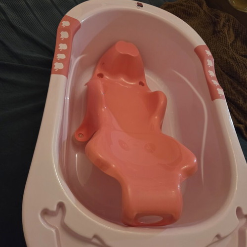 Cangaroo Larissa Baby Bath Tub like new, pink