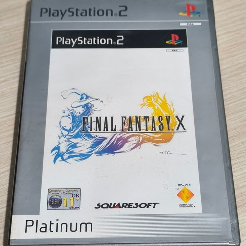 Final Fantasy X and XII games used, pack for PlayStation 2