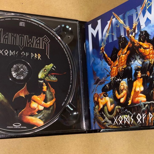 Manowar Gods of War CD boxset, metal