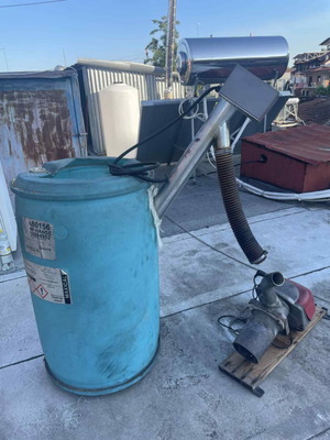 Burner for pellet boiler installation