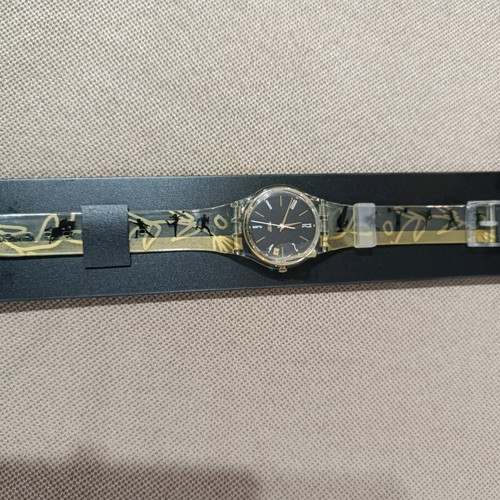 Swatch watch Golden Athens 2004 Visa new, collectible