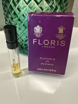 Platinum 22 by Floris Eau de Parfum tester 1.5 ml like new