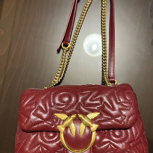 Pinko crossbody and shoulder bag like new, leather