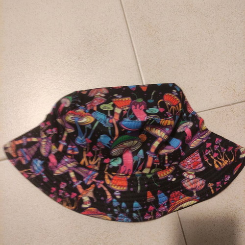 Bucket hat new, multicolored, one size