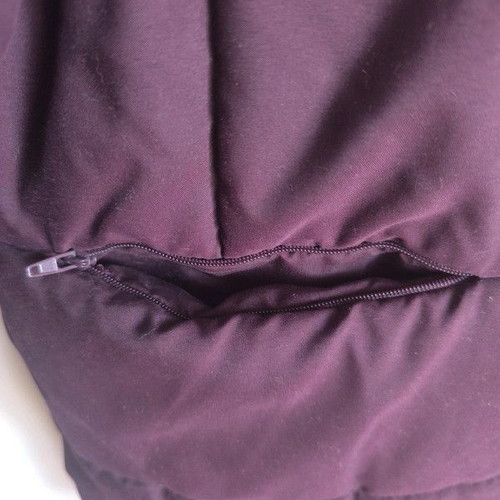 Women's long jacket like new, size L, purple pink