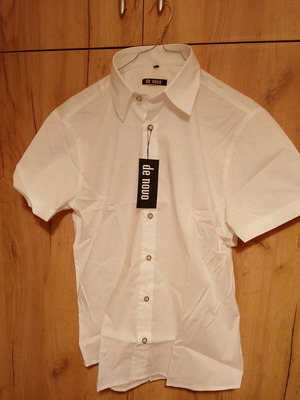 De Novo men's shirt new, size Large, white