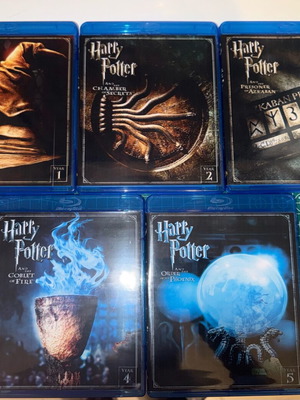 Χάρι Πότερ συλλογή Blu-ray σαν καινούργια με ελληνικούς υπότιτλους