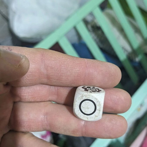 Colorama dice used in good condition