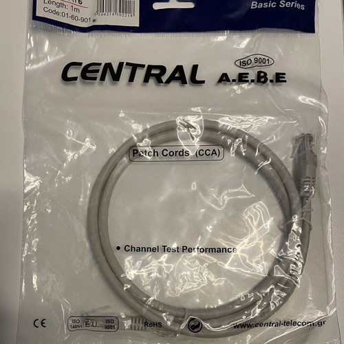 Ethernet UTP CAT6 Cable 1m new, Central
