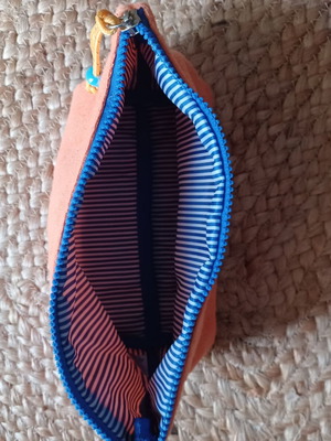 Vichy toiletry bag
