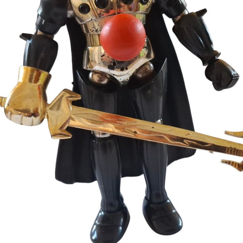 Vintage El Greco Micronauts Emperor figure used, 80s
