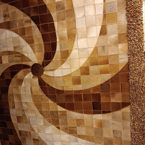 Leather rugs new 1.60×2.40