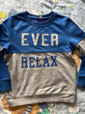 Orchestra παιδική μπλούζα sweatshirt για αγόρι σε μπλε και γκρι, 110 εκ.