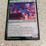 Magic the Gathering Spider-Man, To the Rescue card