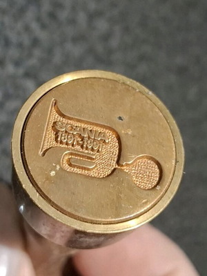 Scania 1891–1991 brass seal like new