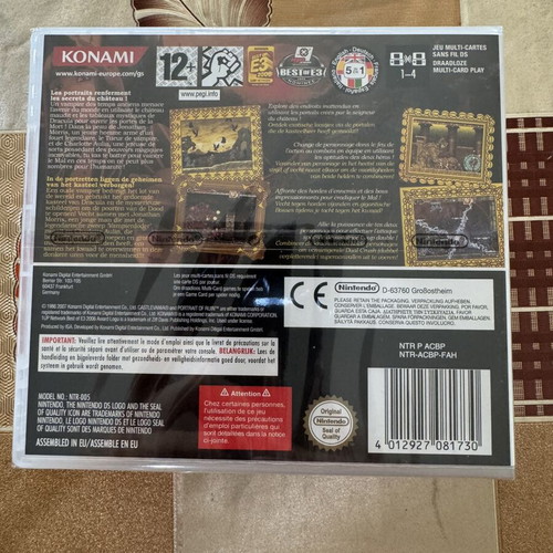 Castlevania Portrait of Ruin Nintendo DS new, sealed, collectible