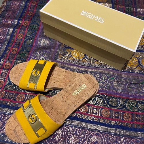 Michael Kors Sandals New Yellow Size 40