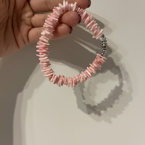 Shell bracelet pink like new
