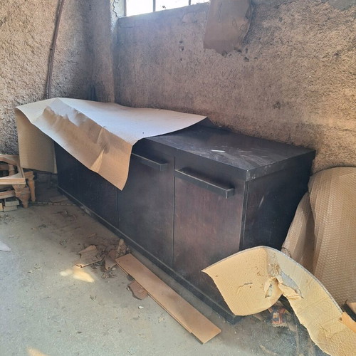Solid oak wenge buffet like new 230 cm length