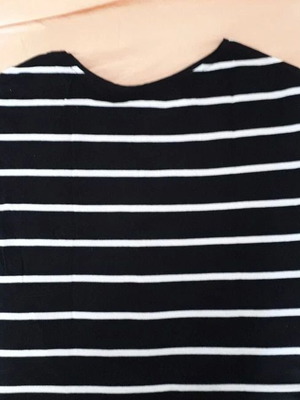 Zara women's striped tops used, size S, black and white, set of two