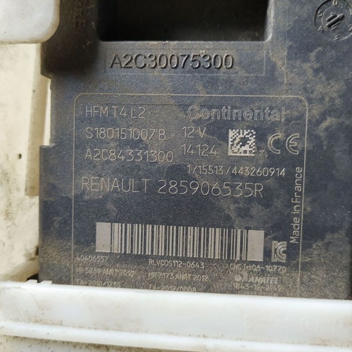 Reader and card for Renault Captur Start/Stop used, 285906535R
