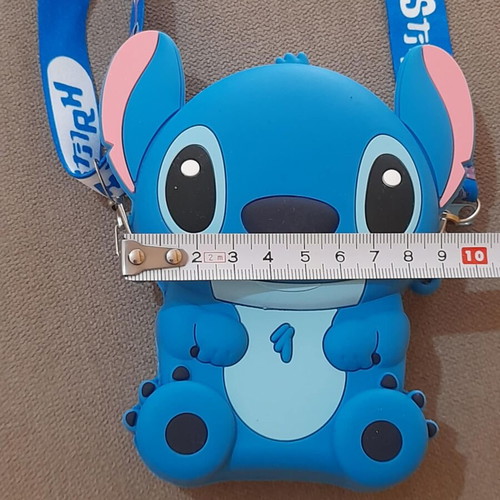 Stitch silicone bag with adjustable strap new