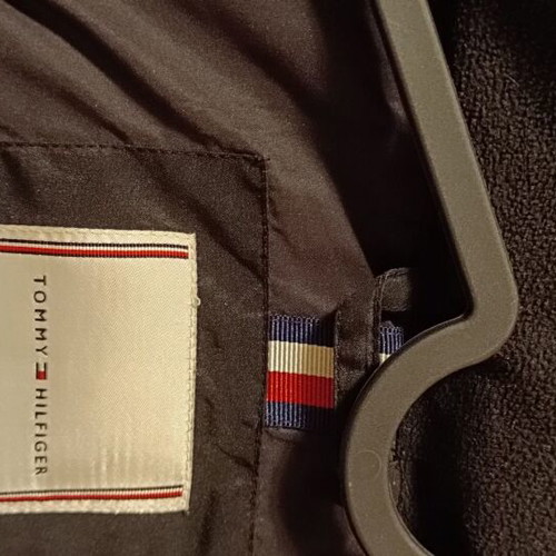 Tommy Hilfiger quilted jacket women's size L like new, black
