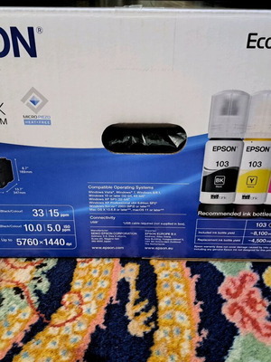 Epson εκτυπωτής καινούργιος