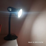 Table lamp like new with long cable