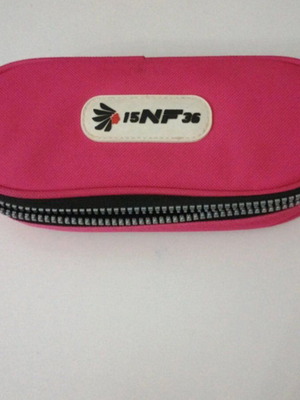 Pink pencil case in good condition