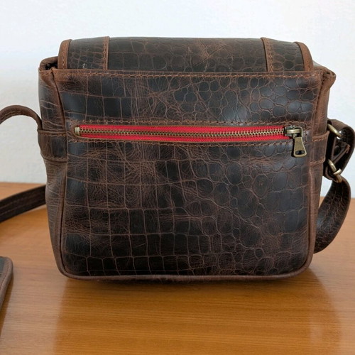 Rock & Roll leather camera bag used