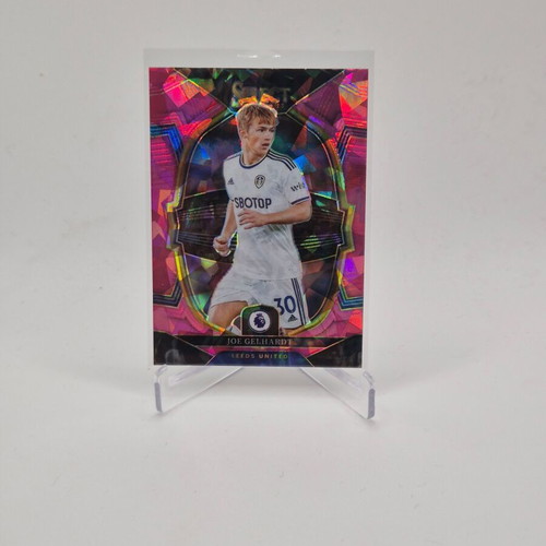 2022 Panini Select Premier League Terrace Pink Ice Prizm Joe Gelhardt #50 used