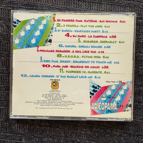 Afisorama CD like new, pop song collection