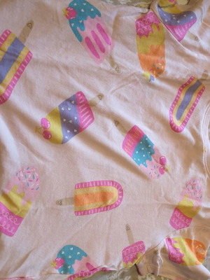 Sinsay girls' t-shirt 122 cm used, pink