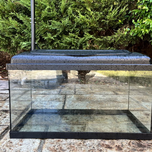 Glass Aquarium like new with complete set and LED lamp