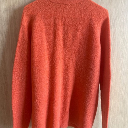 American Vintage cardigan used, wool, orange