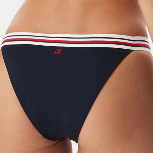 Tommy Hilfiger bikini set like new, navy with logo band