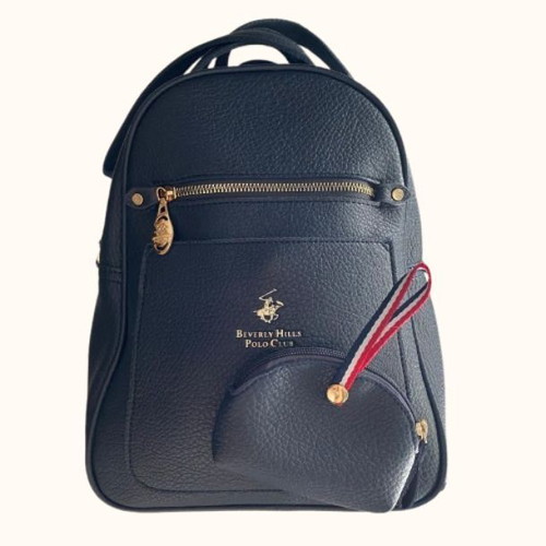 Beverly Hills Polo Club Backpack like new, dark blue
