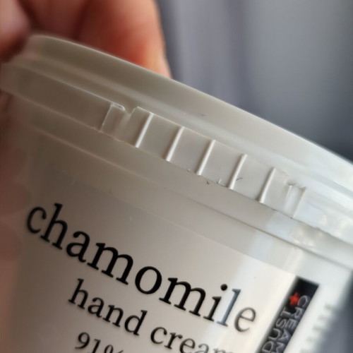 Chamomile Hand Cream Dust+Cream new, beeswax and aloe