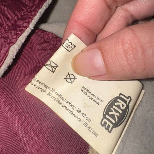 Trixie small jacket like new with detachable hood