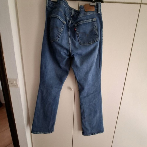 Levis blue bootcut straight jeans like new, size XL